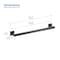 Kibi Blaze 18 inch Bathroom Towel Bar KBA1605MB - alternate 10